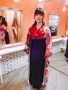卒業式/亀有の美容室PRIDE.RISE