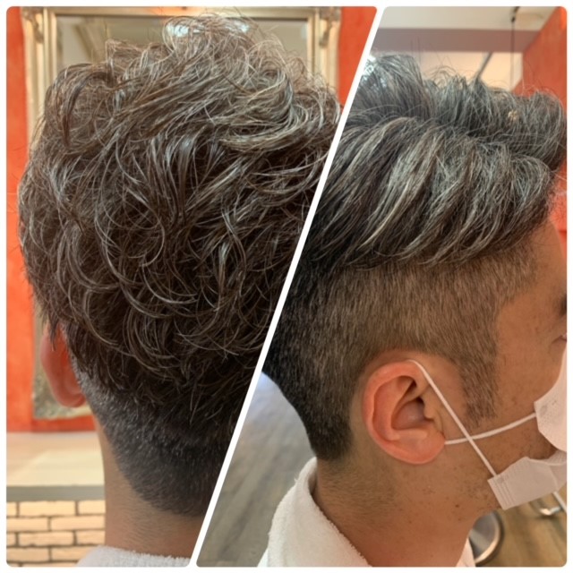 ツーブロックカット 柔らか質感パーマ 亀有の美容室pride Rise