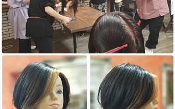 練習会の風景/亀有の美容室PRIDE.RISE