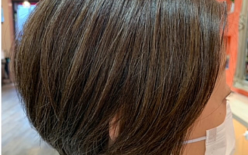 母親のカット&カラー/亀有の美容室PRIDE.RISE