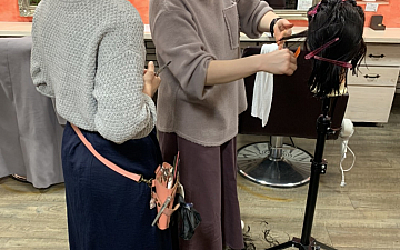 練習あるのみ・・・/亀有でヘナと髪質改善が出来る美容室PRIDE.RISE