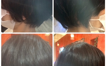 耳掛けショート/亀有の美容室PRIDE.RISE