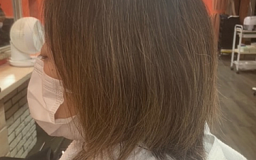 白髪を活かして・・・/亀有の美容室PRIDE.RISE