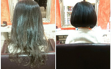 年末に・・・/亀有で子供のカットもできる美容室PRIDE.RISE