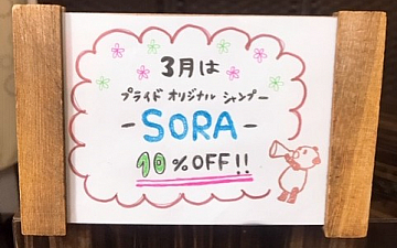 キャンペーン/ヘナ100% PRIDE亀有