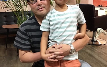 こんばんは/ファミリーでも亀有の美容室PRIDE.RISE