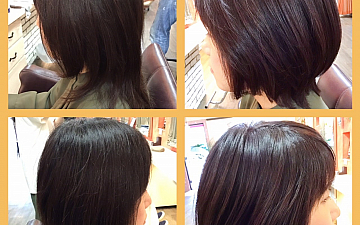 肩上まで切り込みました・・・/亀有のPRIDE.RISE